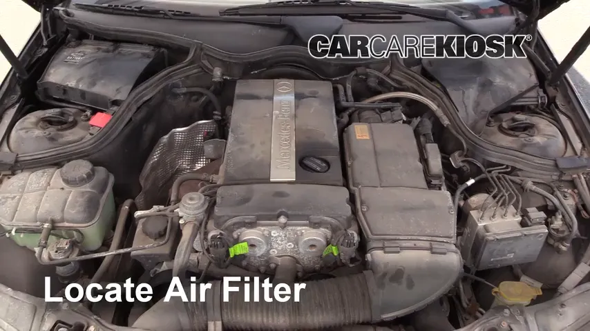 High-Performance Air Filter for 2002 Mercedes-Benz C230 2.3L L4 main image 1
